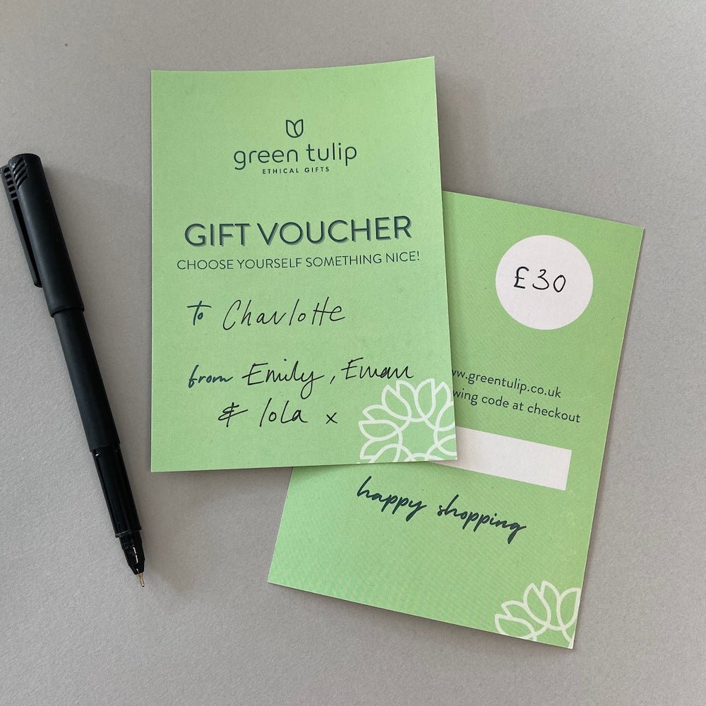 Green Tulip - POSTAL Gift Vouchers - Green Tulip