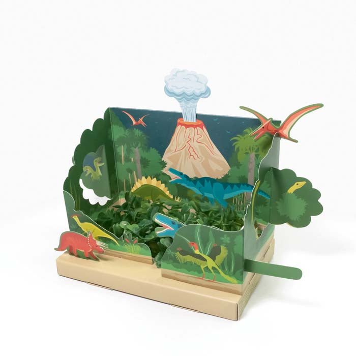 Grow Your Own Mini Dinosaur Garden - Green Tulip