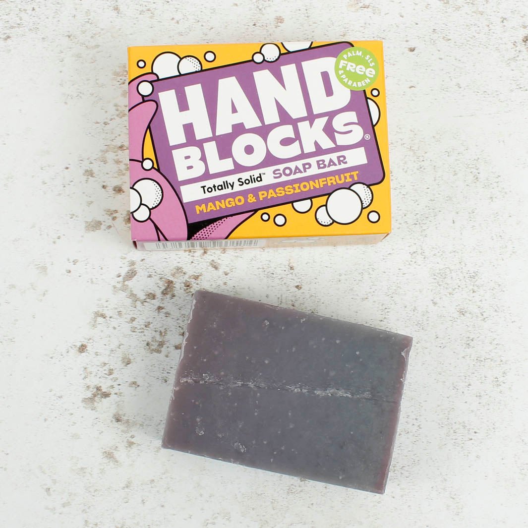 Hand Blocks Hand Soap Bar - Green Tulip