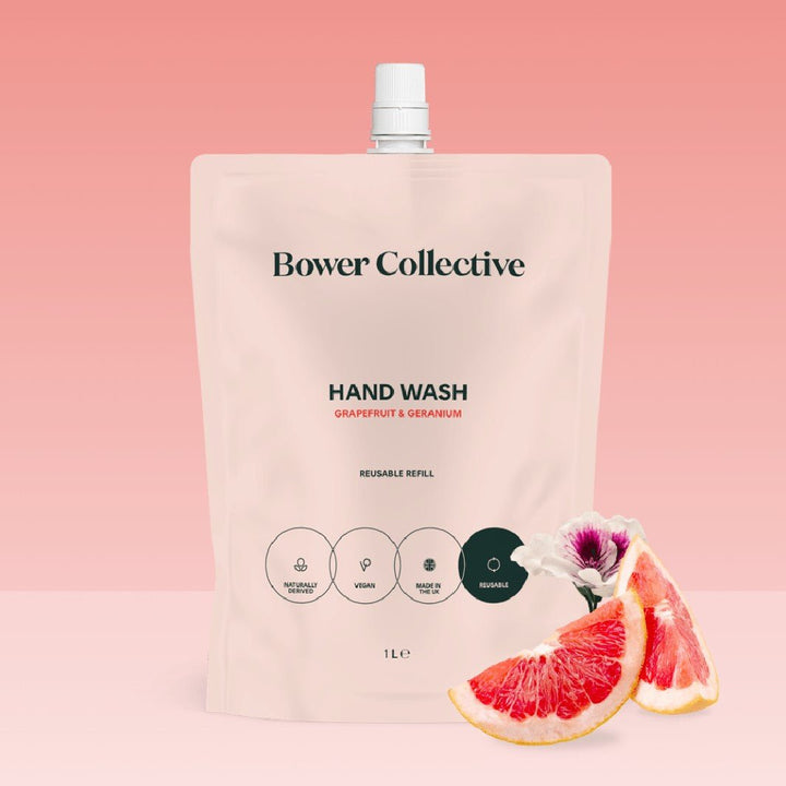 Hand Wash Reusable Refill - Grapefruit & Geranium - Green Tulip