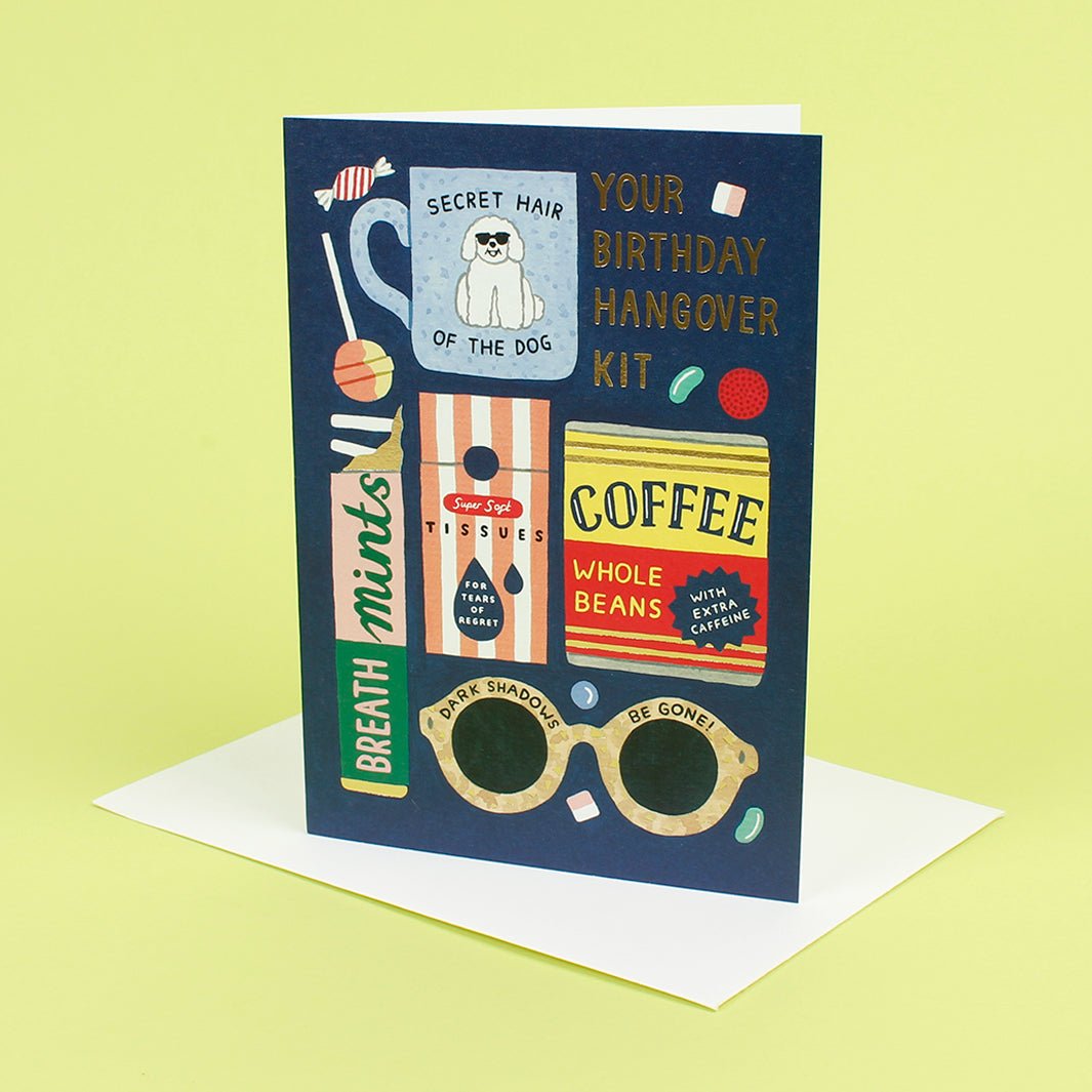 Hangover Kit Card - Green Tulip