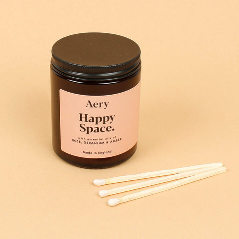 Happy Space Aromatherapy Jar Candle - Medium