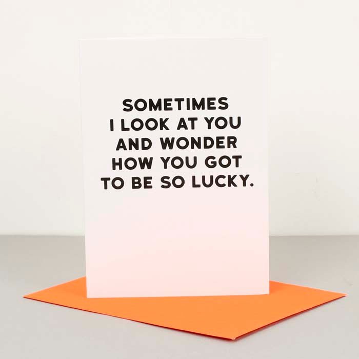 Holy Flaps Lucky Card - Green Tulip