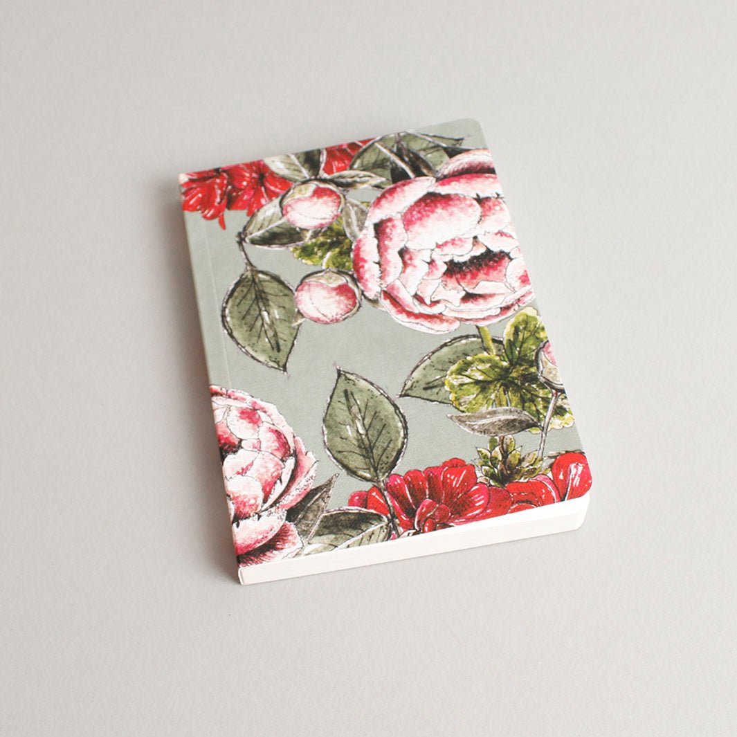 In Full Bloom A6 Notebook - Green Tulip