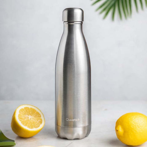 500ml 'Originals' Insulated Stainless Steel Bottle - Brushed Steel