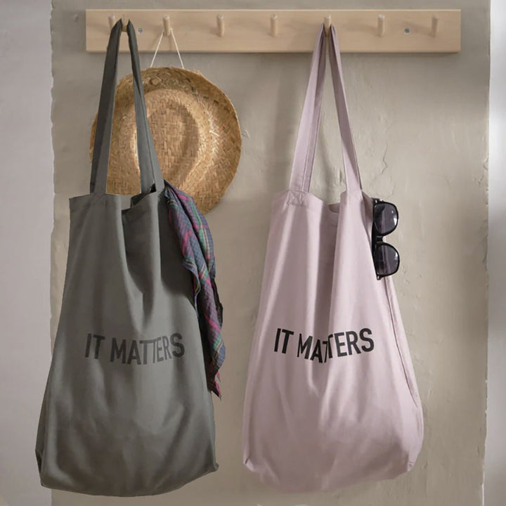 It Matters Tote Bag - Green Tulip