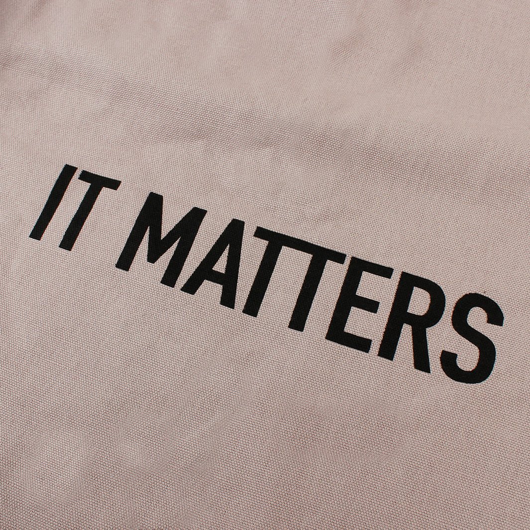 It Matters Tote Bag - Green Tulip