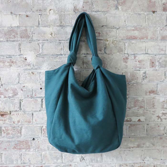 Jogi Cotton Everyday Shoulder Bag - Teal Green - Green Tulip