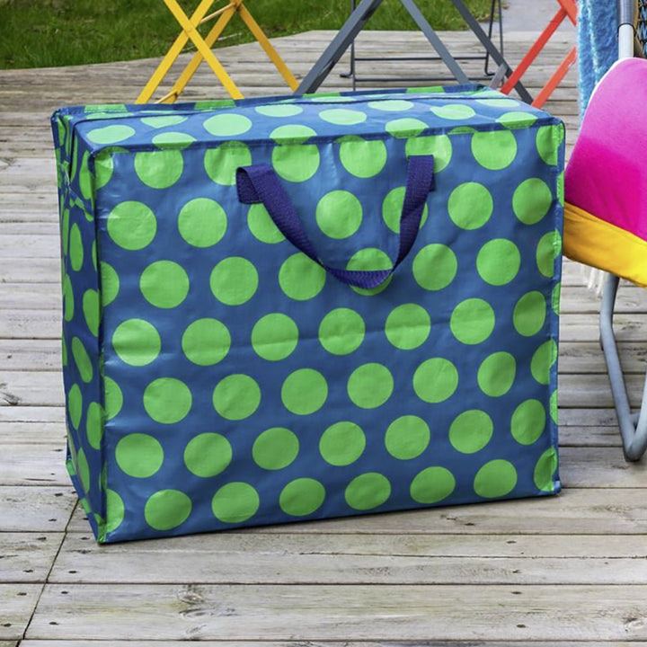 Jumbo Storage Bag - Green Tulip