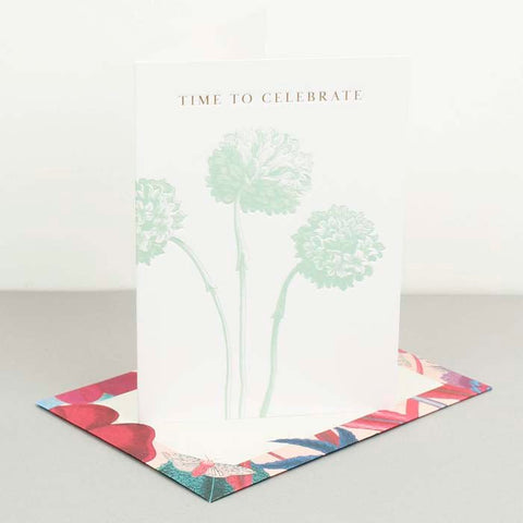 Kew Gardens - Time To Celebrate Card