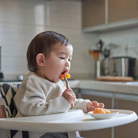 Kid's Bamboo Feeding Utensils - 18m+