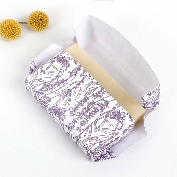 Lavender & Oatmilk Natural Soap Bar - Green Tulip