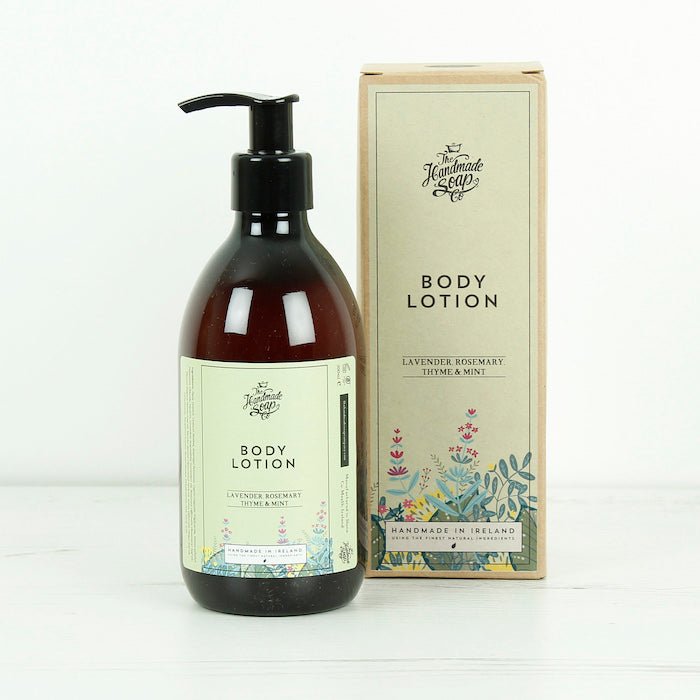 Lavender, Rosemary, Thyme & Mint Body Lotion - Green Tulip