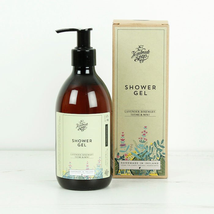 Lavender, Rosemary, Thyme & Mint Shower Gel - Green Tulip