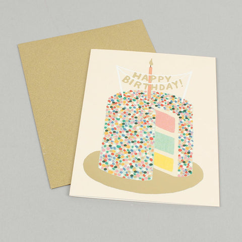 Layer Cake Birthday Card