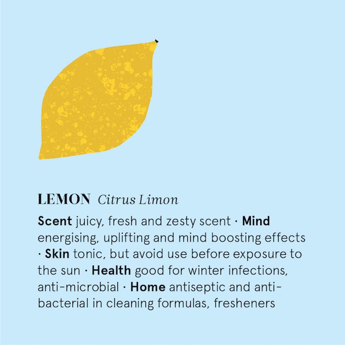 Lemon Essential Oil - Organic - 12ml - Green Tulip