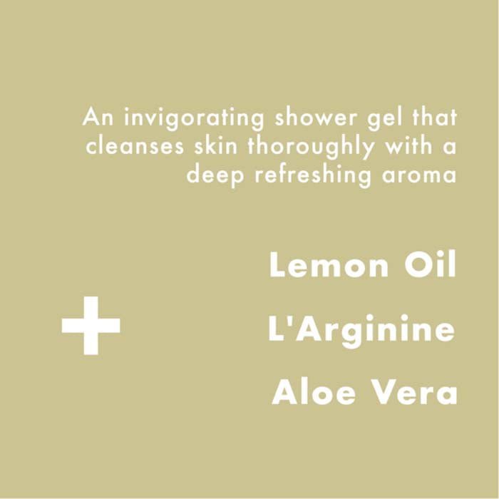 Lemon & Oak Shower Gel - Green Tulip