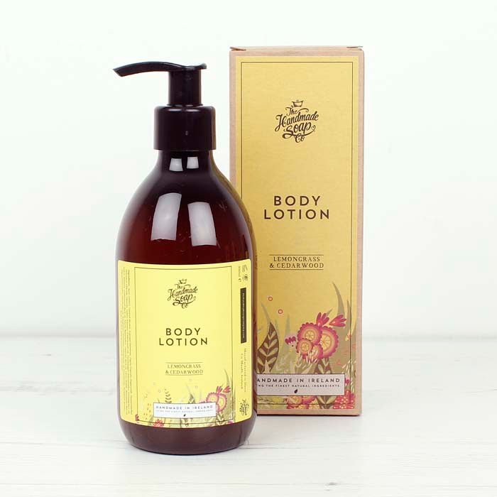 Lemongrass & Cedarwood Body Lotion - Green Tulip