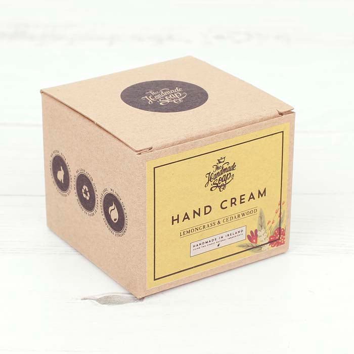 Lemongrass & Cedarwood Hand Cream - Green Tulip