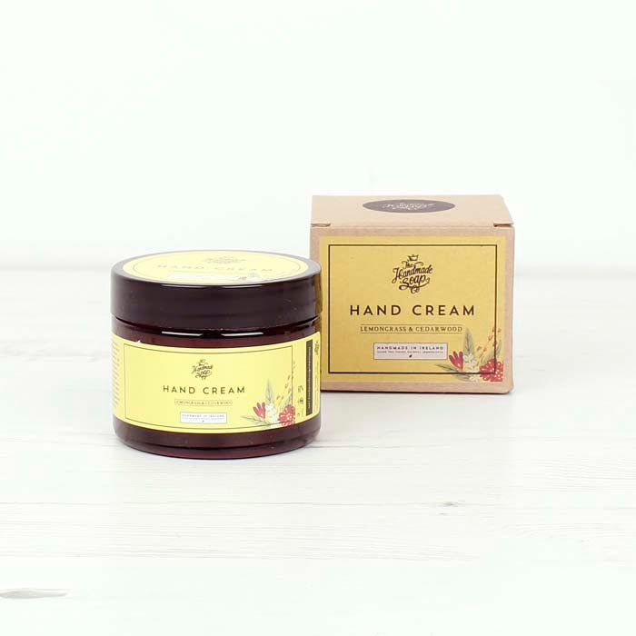 Lemongrass & Cedarwood Hand Cream - Green Tulip