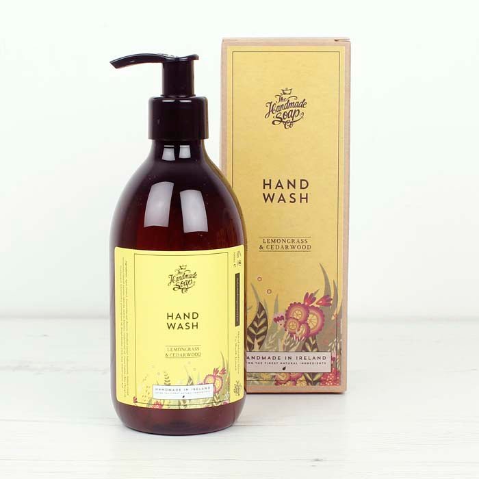 Lemongrass & Cedarwood Hand Wash - Green Tulip