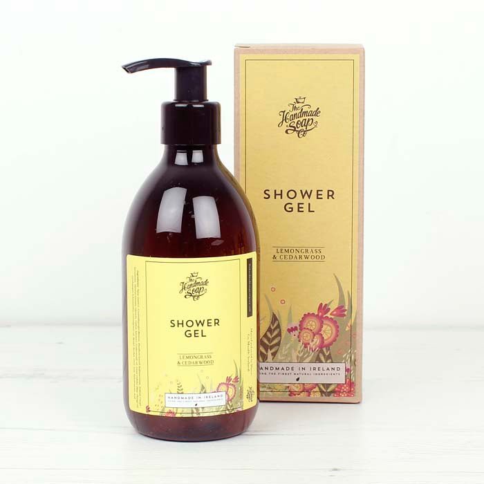 Lemongrass & Cedarwood Shower Gel - Green Tulip