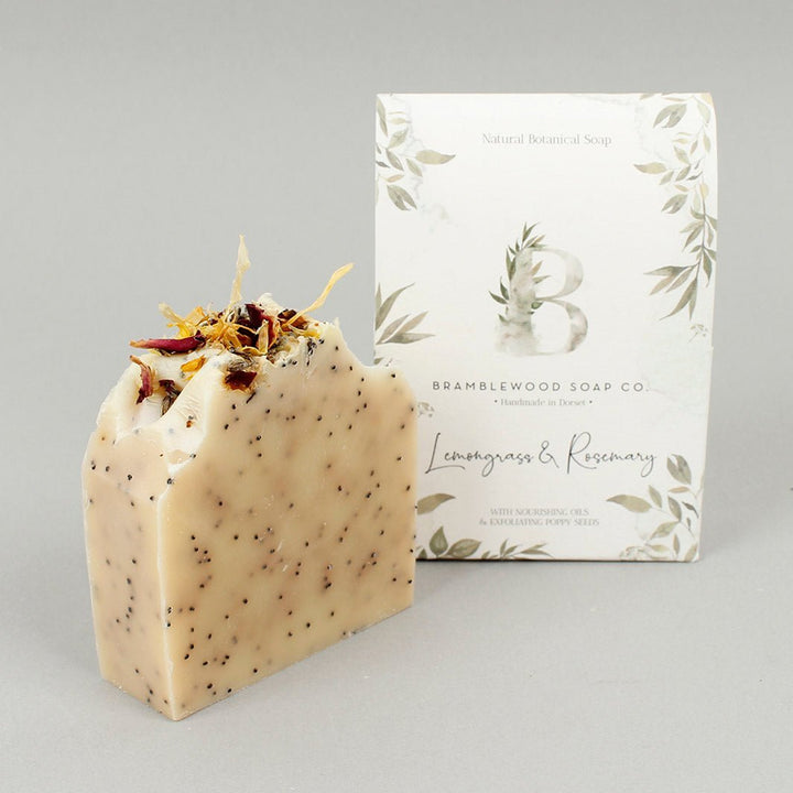 Lemongrass & Rosemary Natural Soap - Green Tulip