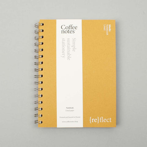 Lined Wirobound Notebook - Medio (A5) - Pils