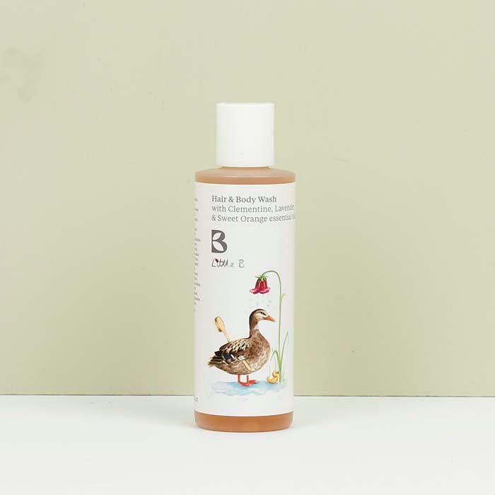 Little B - Child's Hair & Body Wash - 100ml - Green Tulip