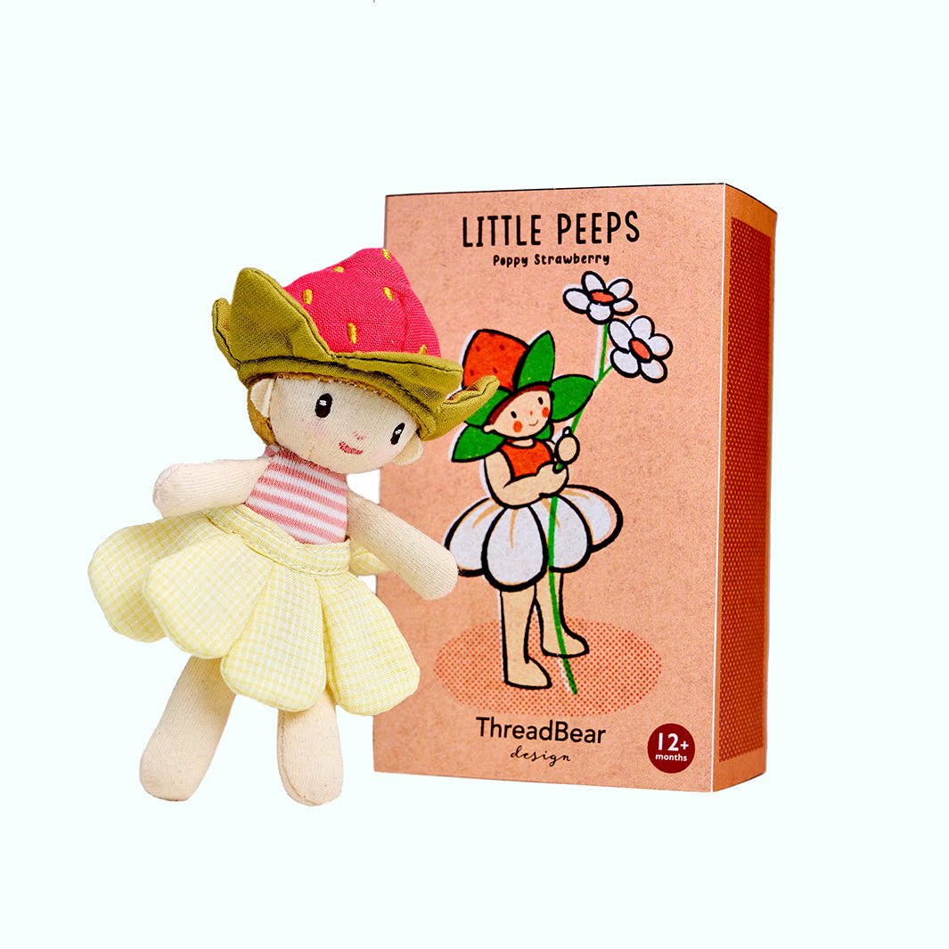 Little Peeps Poppy Strawberry - Green Tulip