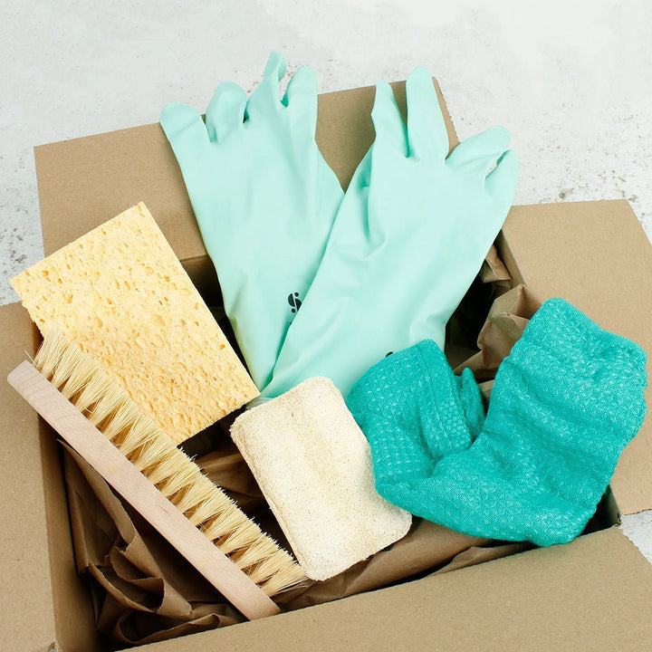 Natural Cleaning Equipment Kit - Green Tulip