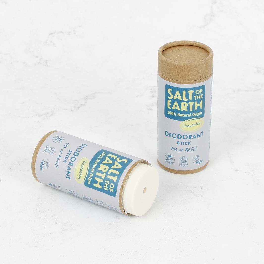 Natural Deodorant Stick - Use or Refill - 75g - Green Tulip