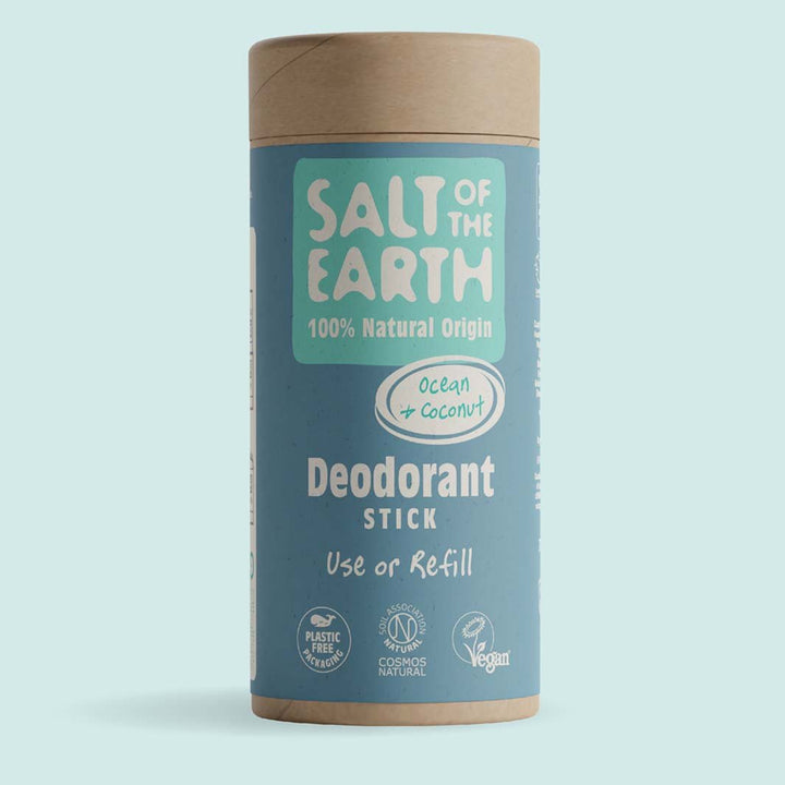 Natural Deodorant Stick - Use or Refill - 75g - Green Tulip