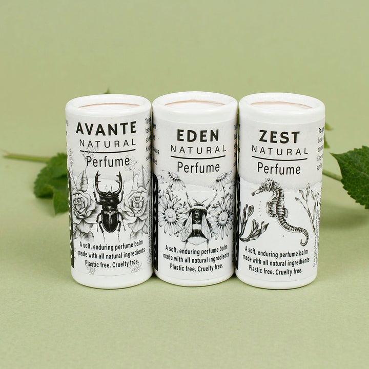 Natural Perfume Balm - Zest - Green Tulip