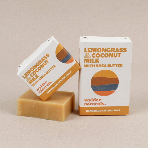 Natural Soap Bar - Lemongrass & Coconut Milk with Shea Butter