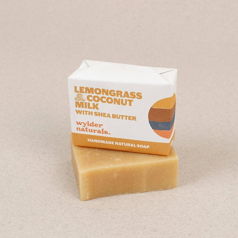 Natural Soap Bar - Lemongrass & Coconut Milk with Shea Butter