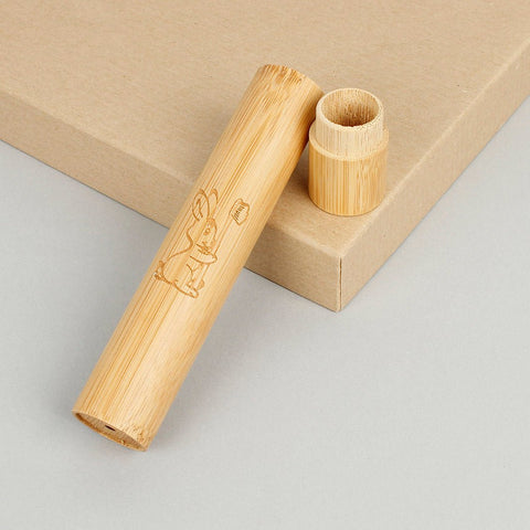 Bamboo Toothbrush Travel Case - Junior