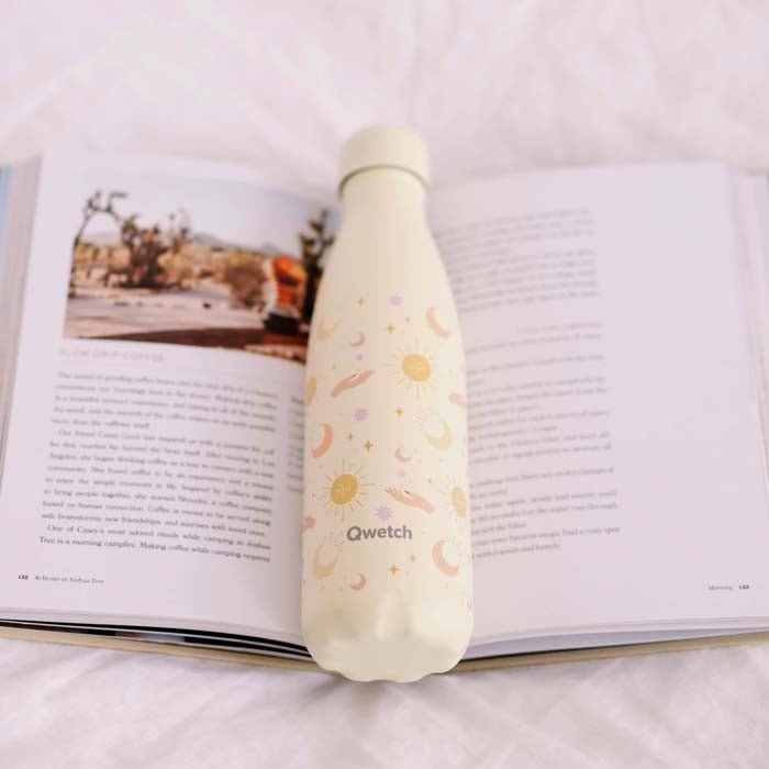 *NQP* Insulated Stainless Steel Bottle - Cosmic - 500ml - Green Tulip