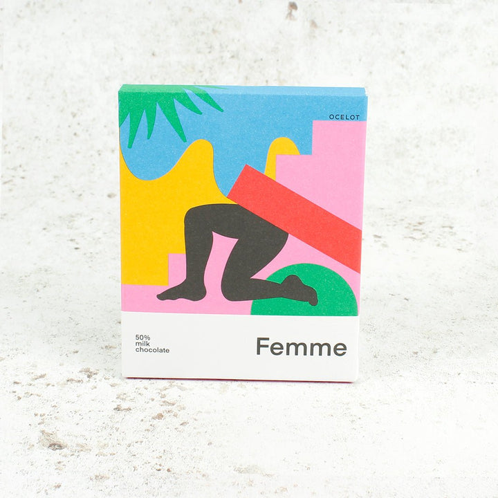 Organic 50% Milk Chocolate - Femme - Green Tulip