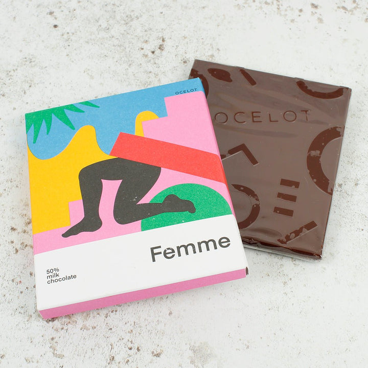 Organic 50% Milk Chocolate - Femme - Green Tulip