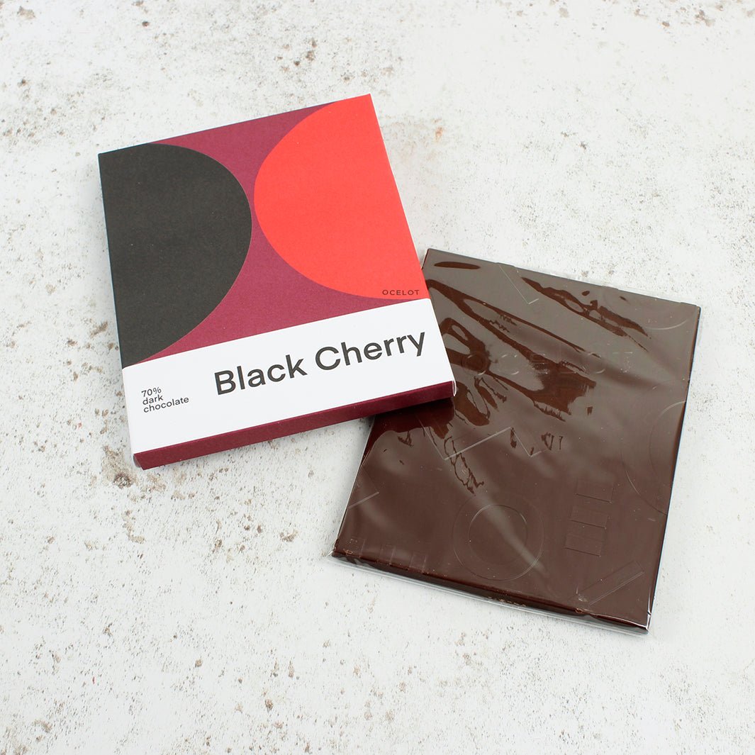 Organic 70% Dark Chocolate - Black Cherry - Green Tulip