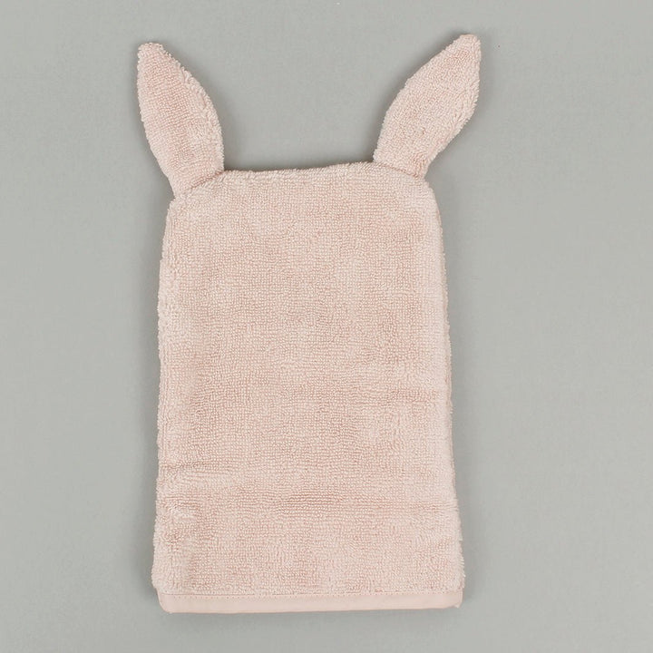 Organic Bath Mitt - Bunny - Green Tulip