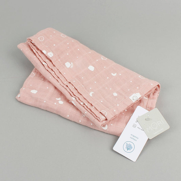 Organic Muslin - Regular - Green Tulip