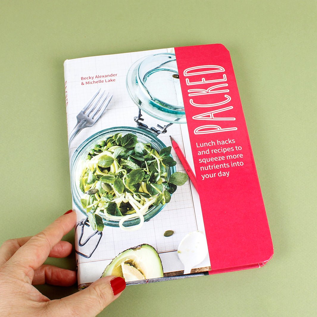 Packed - Lunch Box Recipe Book - Green Tulip