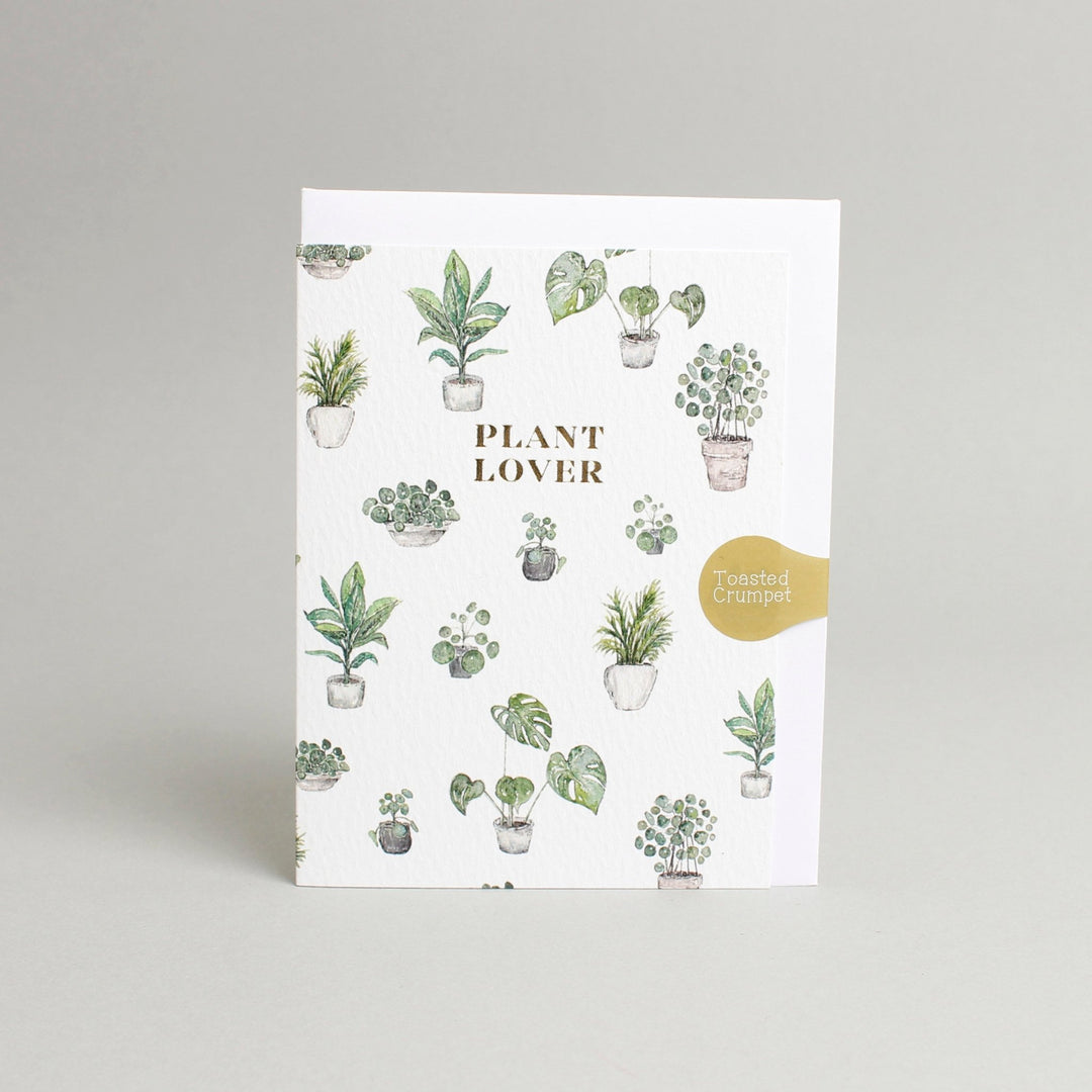 Plant Lover Mini Card - Green Tulip