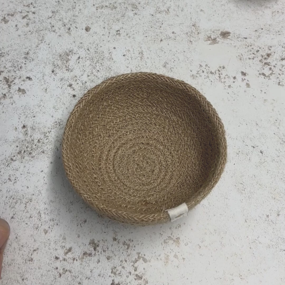 Jute Mini Bowl - Medium