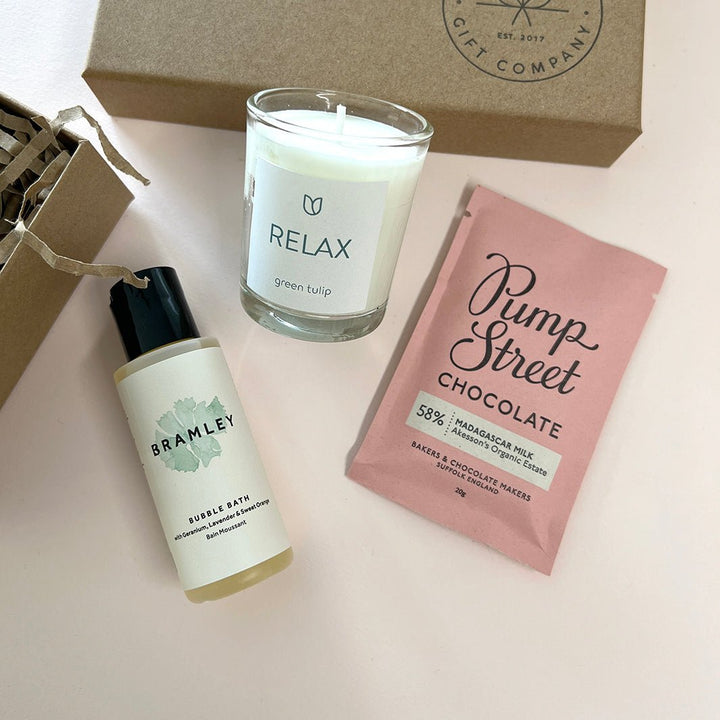 Relax Gift Set - Green Tulip