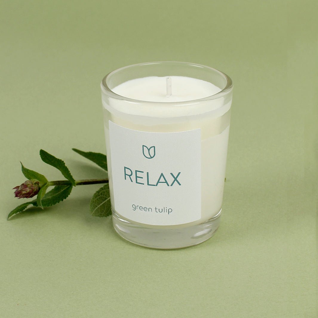 Relax Gift Set - Green Tulip