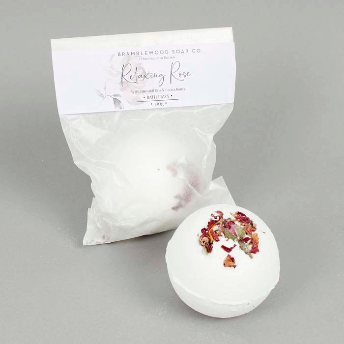 Relaxing Rose Bath Fizzy - Green Tulip