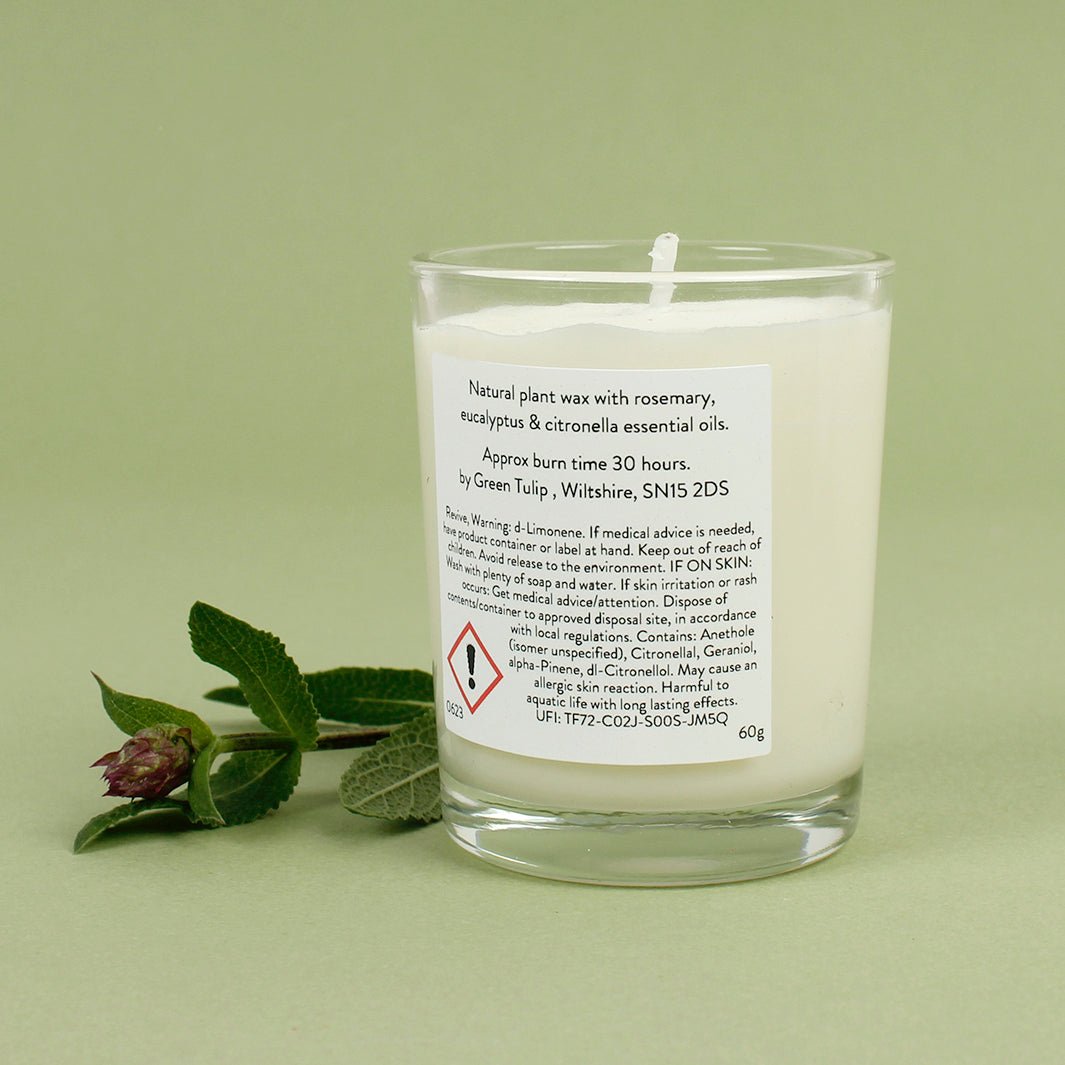 Revive Votive - Green Tulip